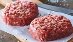 4 biftecks hachés bio, pur boeuf, 15% M.G maximum