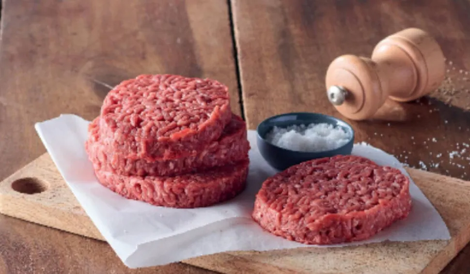 8 biftecks hachés (140g), pur boeuf, 8% M.G maxi