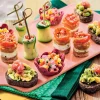 16 bouchées apéritives aux légumes