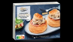 2 bouchées au ris de veau
