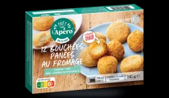12 bouchées panées au fromage