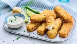 12 bâtonnets de colin d'Alaska chips MSC