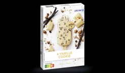 4 bâtonnets vanille cookie