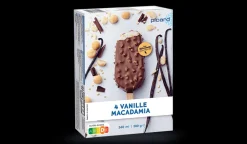 4 bâtonnets vanille-macadamia