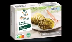 2 choux végétariens légumes, champignons