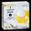 4 citrons givrés