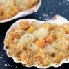 2 coquilles aux noix de St-Jacques sce Sauternes
