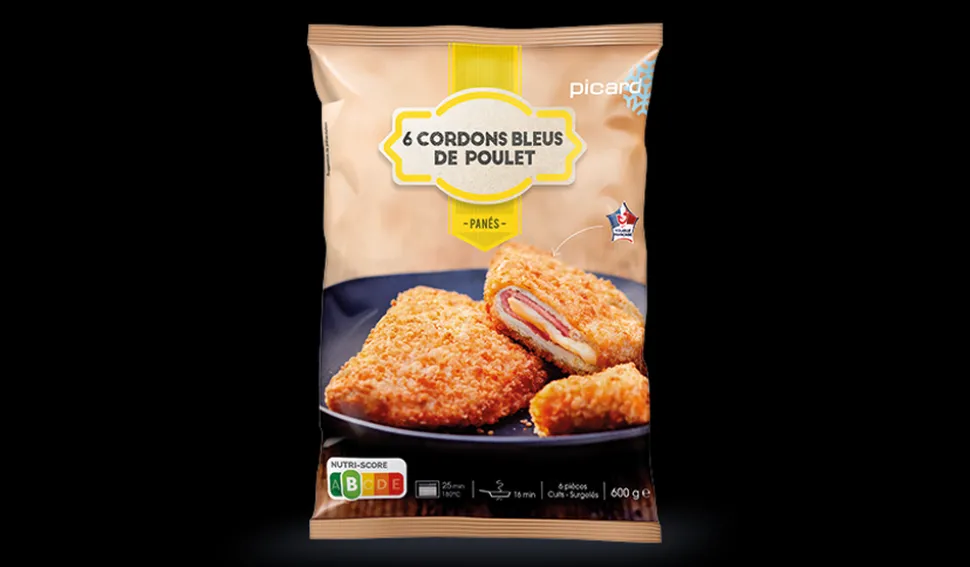 6 cordons bleus de poulet
