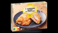 2 cordons bleus de poulet au comté A.O.P.