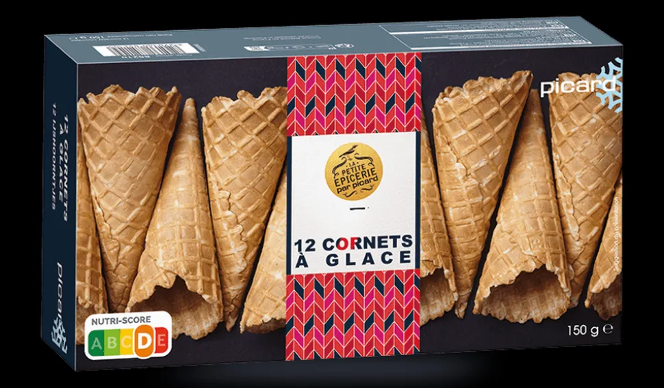12 cornets à glace