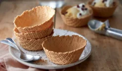 6 coupes gaufrette