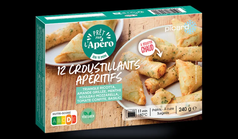 12 croustillants apéritifs