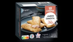 10 crêpes jambon-emmental