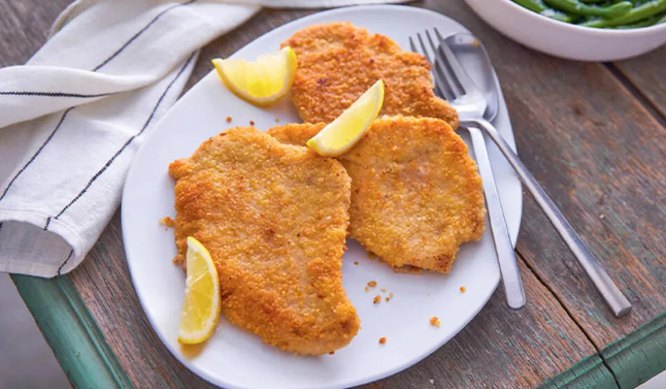 2 escalopes de veau à la milanaise