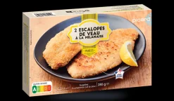 2 escalopes de veau à la milanaise