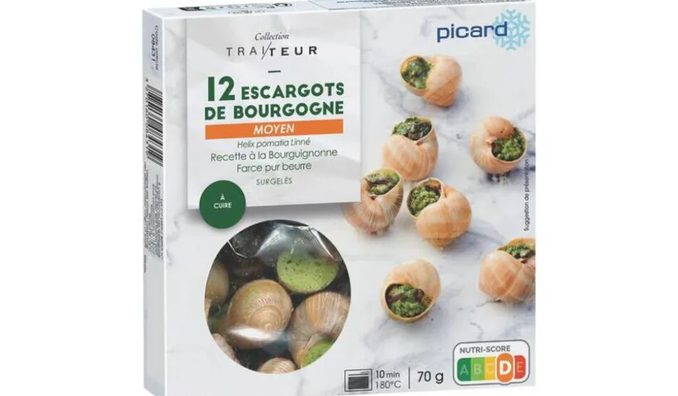 12 escargots moyens