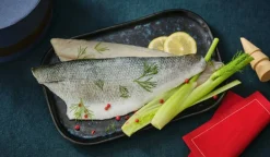 2 filets de bar avec peau ASC, élevé en Grèce