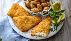 4 filets de cabillaud MSC, panure croustillante
