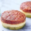 2 fondants tomate-fromage de chèvre-courgette