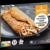 2 galettes jambon tomme de montagne, oignons