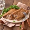 2 galettes jambon-champignon-emmental