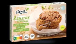 2 galettes végétales