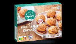 10 mini cheeseburgers