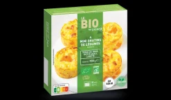 4 mini gratins de légumes bio