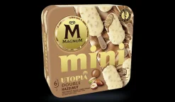 6 Mini Magnum Utopia double hazelnut