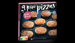 9 mini pizzas jambon-fromage