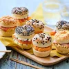 12 mini-bagels