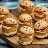 8 mini-burgers à la montagnarde