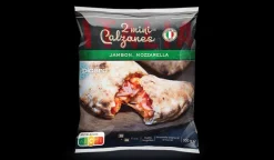 2 mini-calzones jambon mozzarella Italia