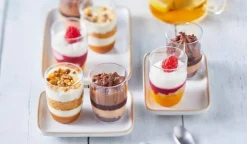9 mini-coupes pâtissières