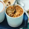 2 mini-pots café, crème glacée au café