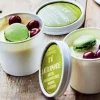 2 mini-pots crème glacée Lait d'amande, griottes
