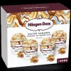 4 mini-pots Salted caramel H Dazs