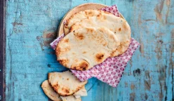 2 naans, galettes de blé Cuisine Evasion