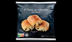 6 pains au chocolat, pur beurre