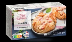 4 paniers jambon-emmental