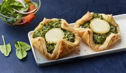4 paniers épinard - chèvre