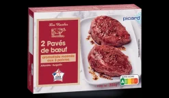 2 pavés de bœuf marinés aux trois poivres
