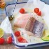 2 pavés de merlu Pêche française, avec peau