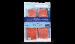 4 pavés de saumon argenté du Pacifique MSC*