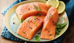 4 pavés de saumon atlantique, élevé en Norvège