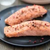 2 pavés de saumon au citron et au poivre