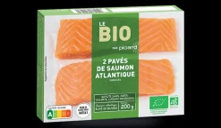 2 pavés saumon atlantique bio, Irlande