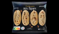 4 petits pains aux figues, précuits