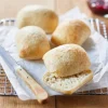4 petits pains sans adjonction de sel, précuits