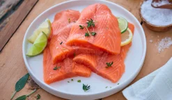 4 portions de filets de saumon atlantique, Norvège